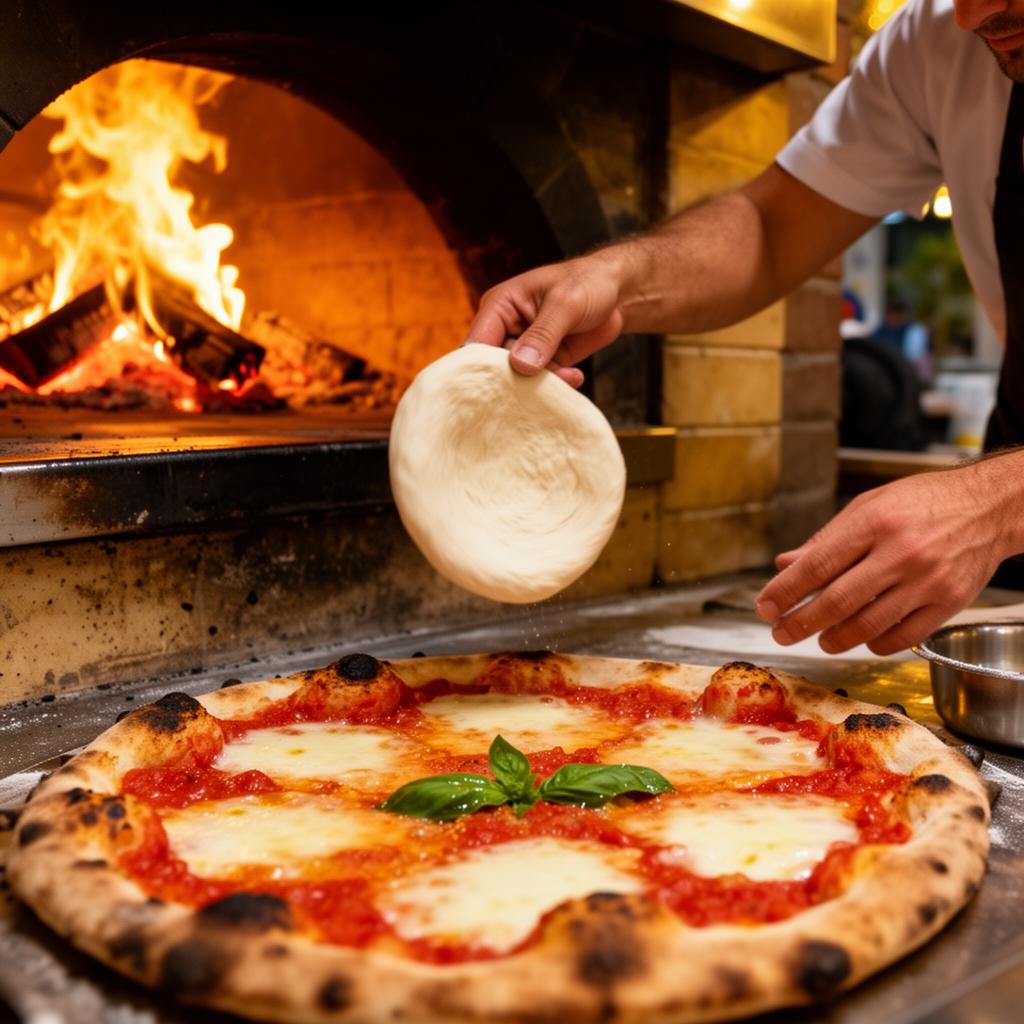 Pizzeria con menu digitale su QR code